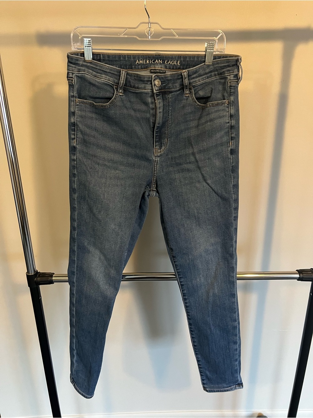 American Eagle Outfitters Women’s Skinny Jean Jegging - Blue Wash